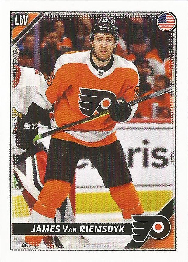 James van Riemsdyk #364 | 2019-20 Topps NHL Sticker Collection