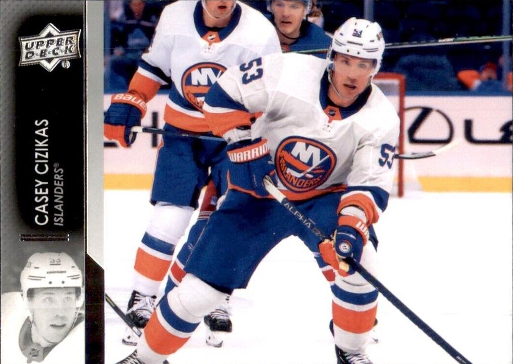Casey Cizikas #364 New York Islanders | 2021-22 Upper Deck