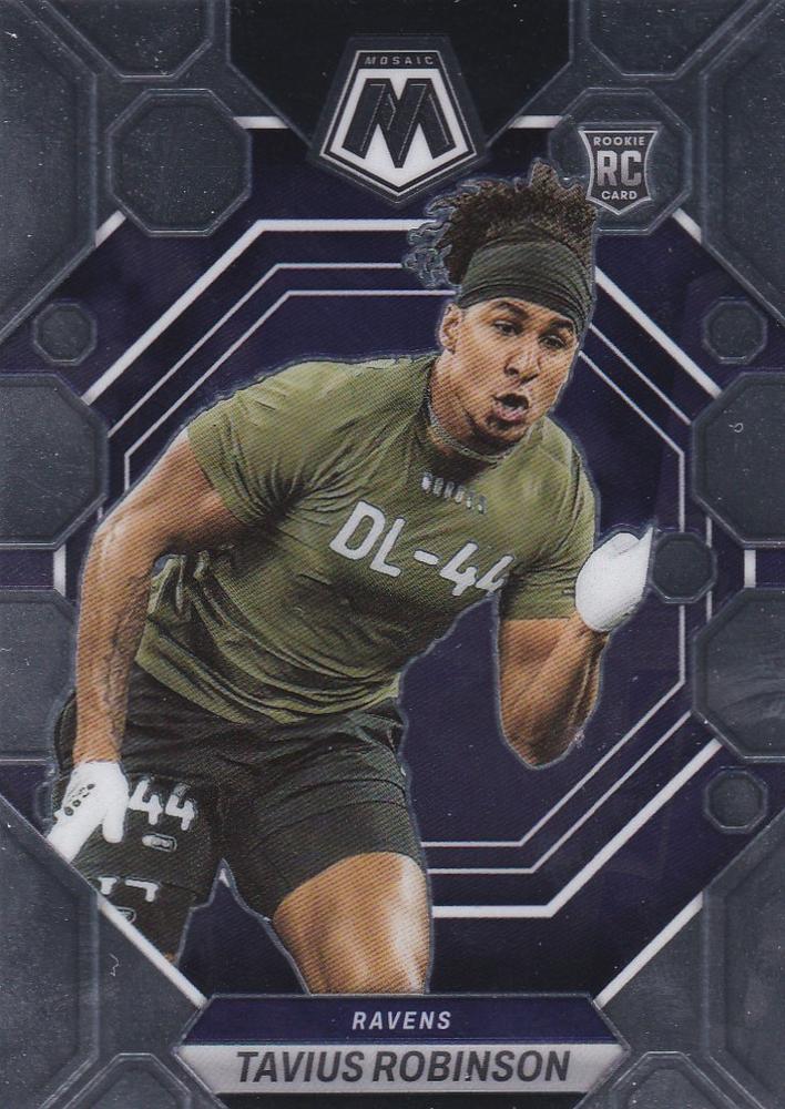Tavius Robinson #365 Baltimore Ravens | 2023 Panini Mosaic | NFL Football