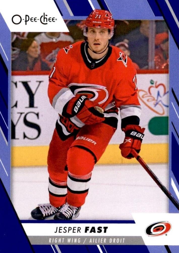 Jesper Fast #365 Carolina Hurricanes | 2023-24 O-Pee-Chee Blue Border