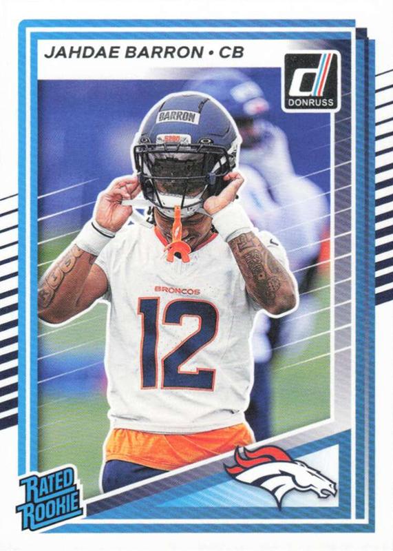 Jahdae Barron #365 Denver Broncos | 2025 Donruss | NFL Football