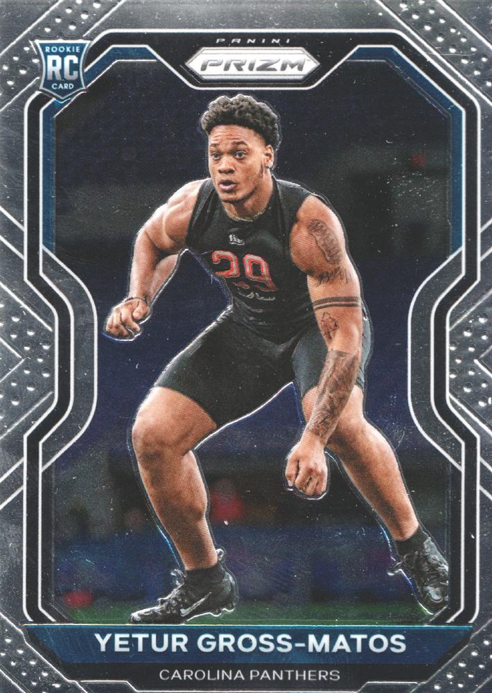Yetur Gross-Matos #366 Carolina Panthers | 2020 Panini Prizm | NFL Football
