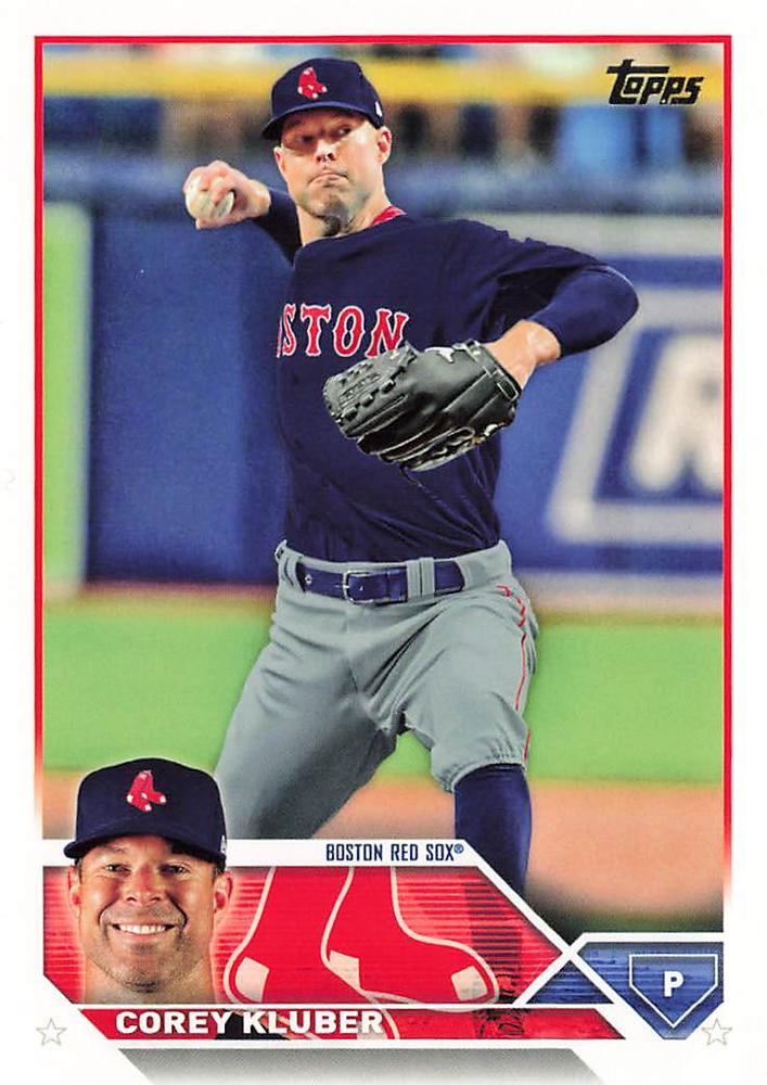 Corey Kluber #366 Boston Red Sox | 2023 Topps