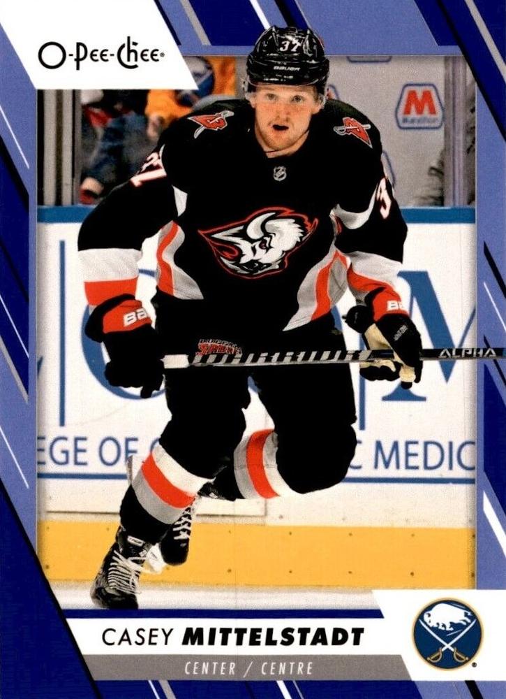 Casey Mittelstadt #366 Buffalo Sabres | 2023-24 O-Pee-Chee Blue Border