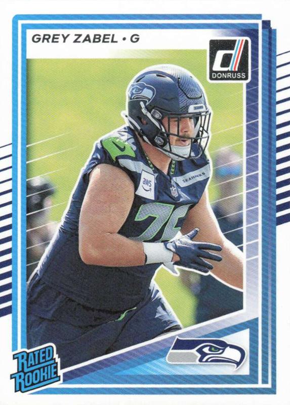 Grey Zabel #366 Seattle Seahawks | 2025 Donruss | NFL Football