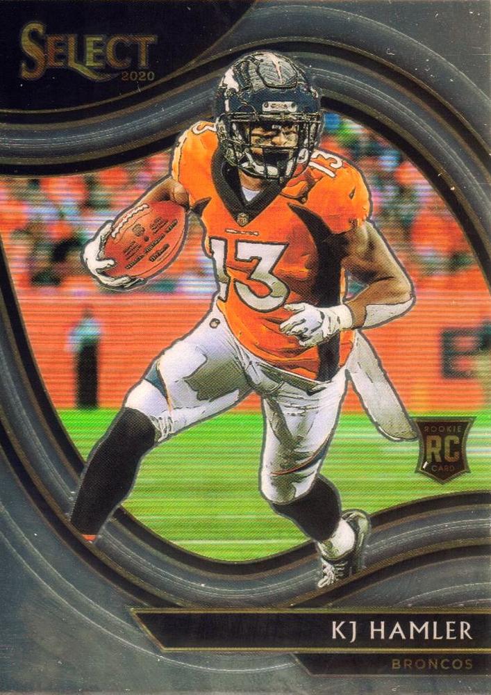 KJ Hamler #367 Denver Broncos | 2020 Panini Select |  | NFL Football
