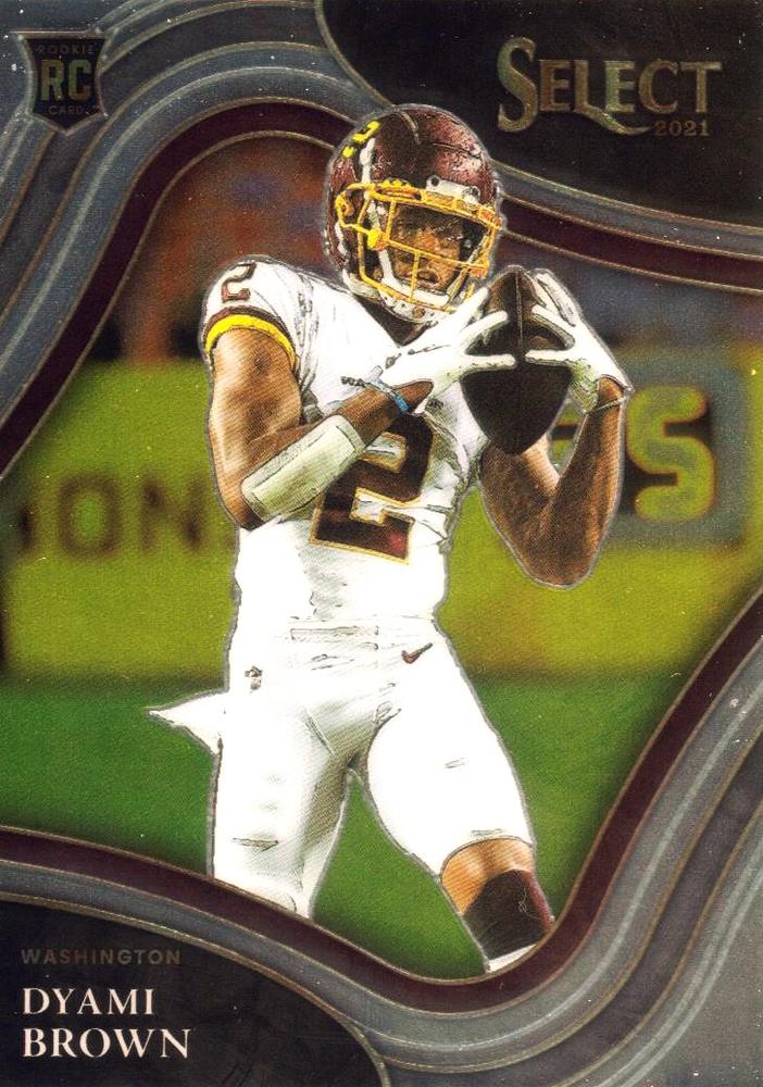 Dyami Brown #367 Washington Football Team | 2021 Panini Select |  | NFL Football