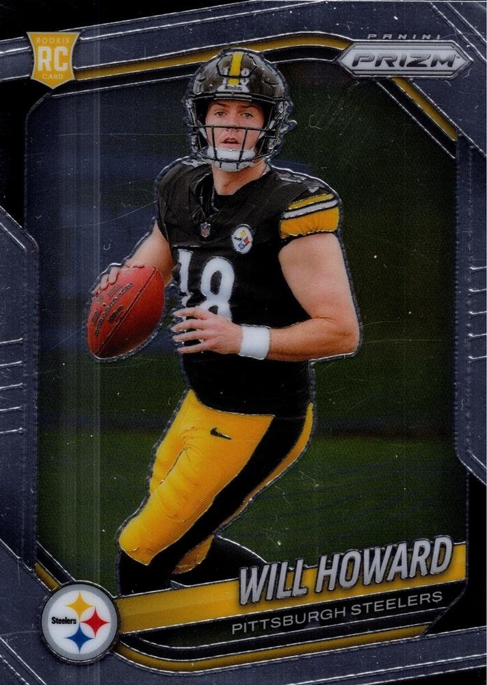 Will Howard #367 Pittsburgh Steelers | 2025 Panini Prizm | NFL Football