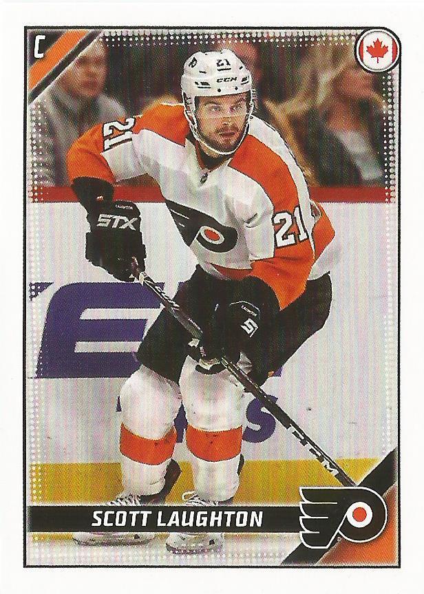 Scott Laughton #368 Philadelphia Flyers | 2019-20 Topps NHL Sticker Collection