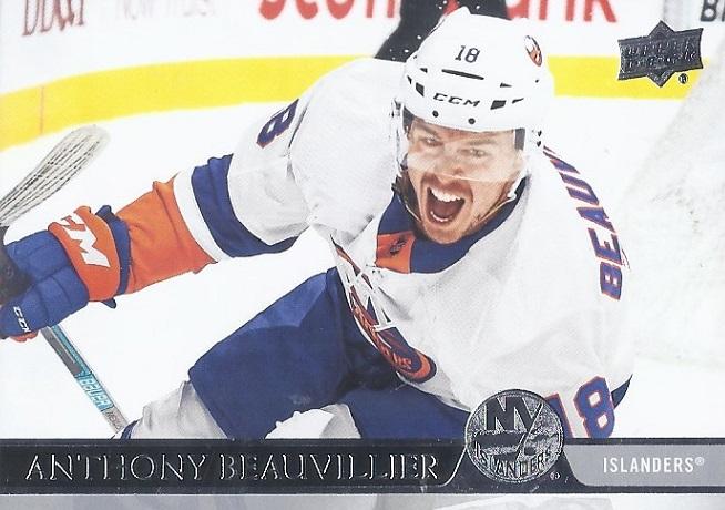 Anthony Beauvillier #368 New York Islanders | 2020-21 Upper Deck