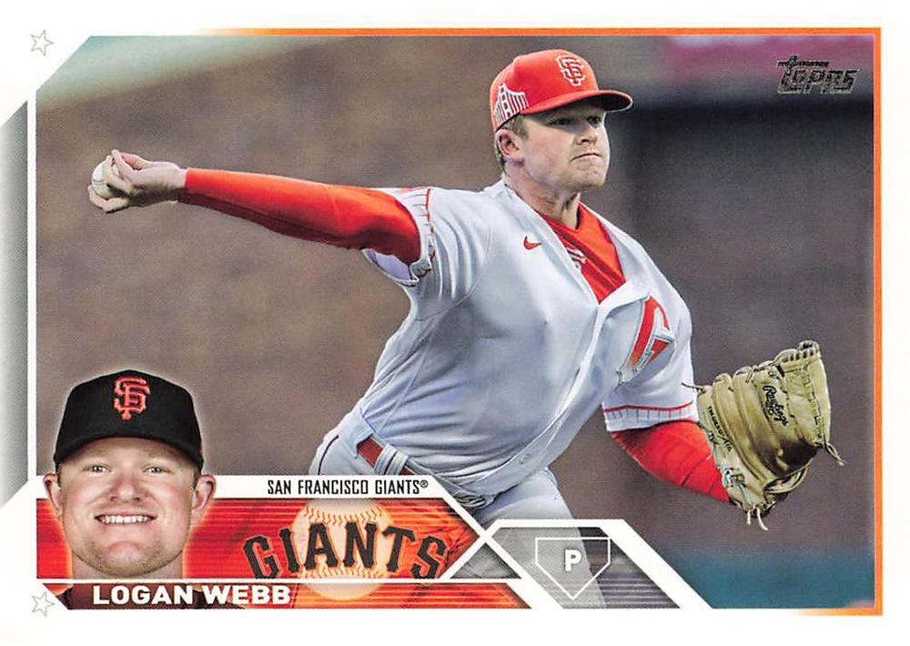 Logan Webb #368 San Francisco Giants | 2023 Topps