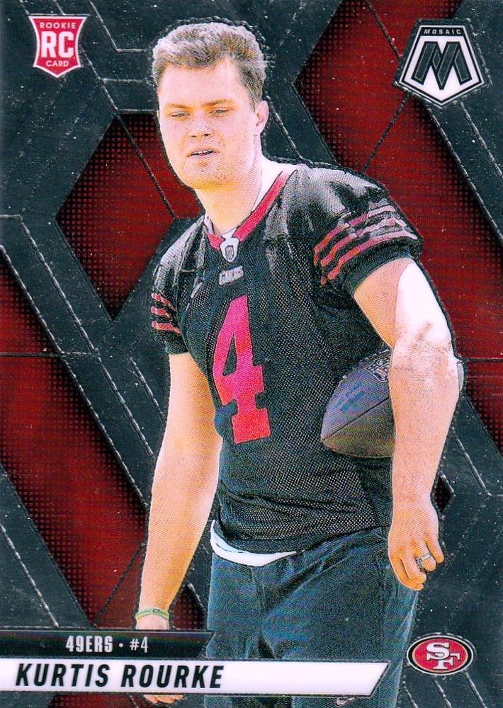 Kurtis Rourke #368 San Francisco 49ers | 2025 Panini Mosaic | NFL Football
