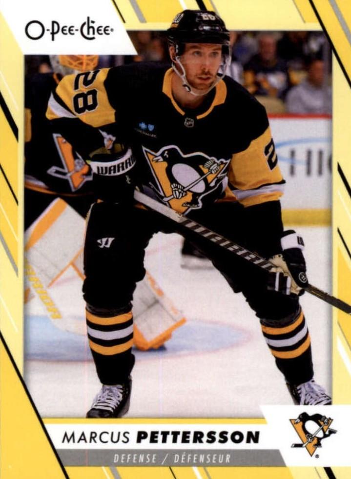 Marcus Pettersson #369 Pittsburgh Penguins | 2023-24 O-Pee-Chee Yellow Border