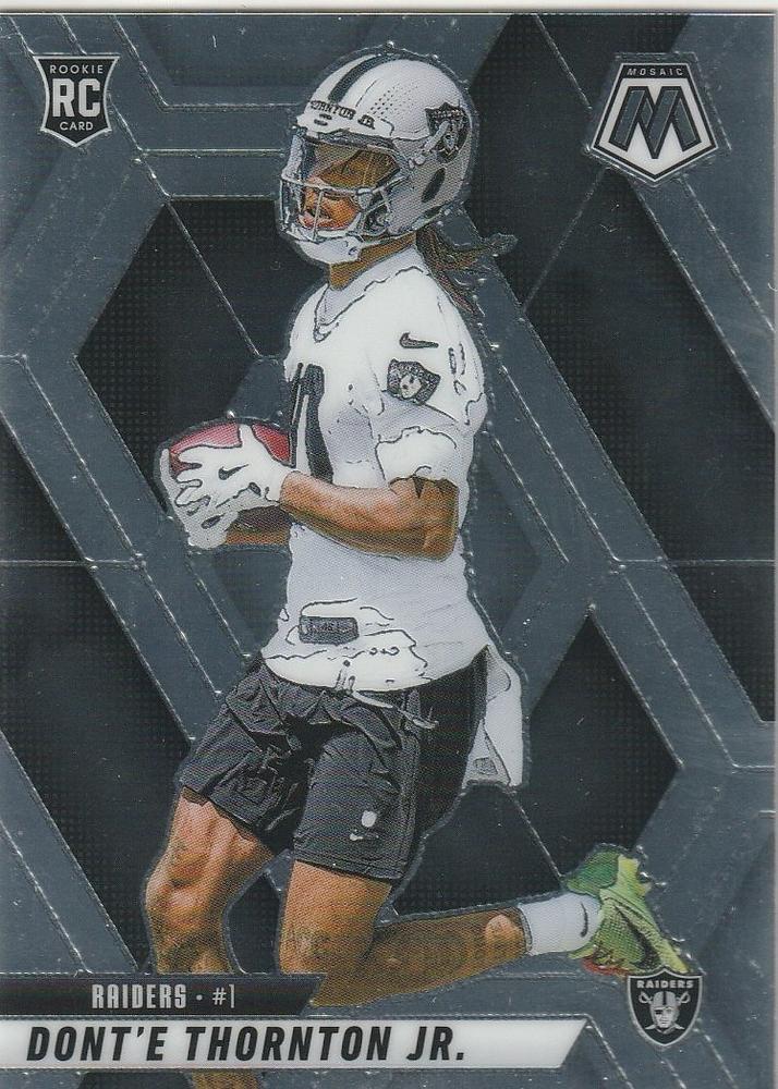 Dont'e Thornton Jr. #369 Las Vegas Raiders | 2025 Panini Mosaic | NFL Football