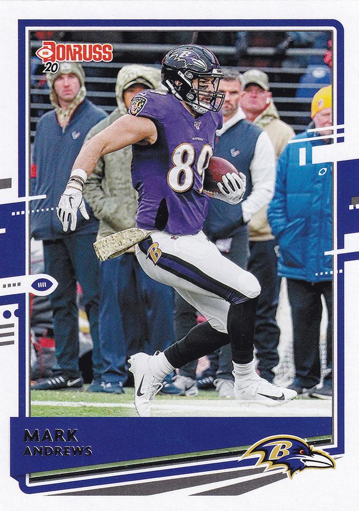 Mark Andrews #36 Baltimore Ravens | 2020 Panini Donruss | NFL Football