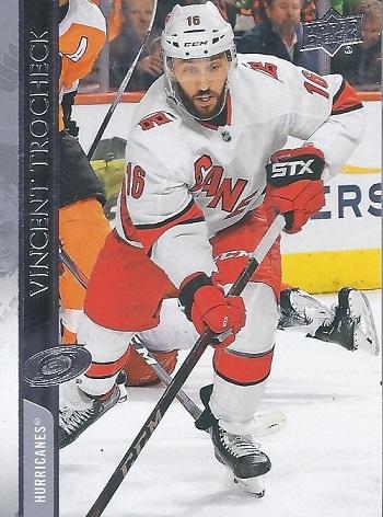 Vincent Trocheck #36 Carolina Hurricanes | 2020-21 Upper Deck