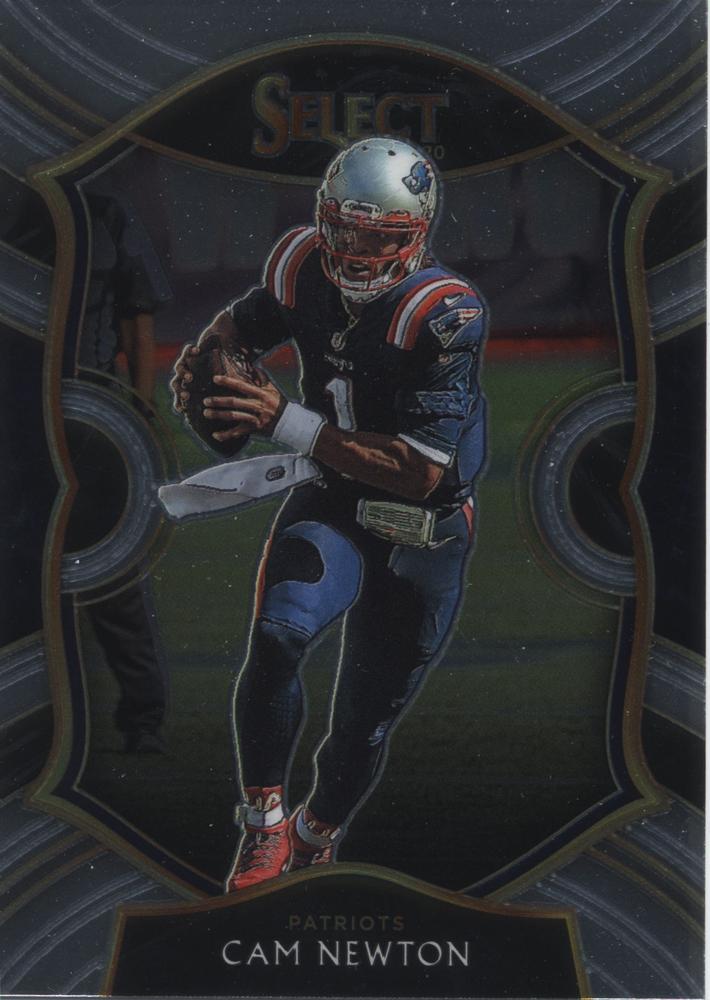 Cam Newton #36 New England Patriots | 2020 Panini Select |  | NFL Football