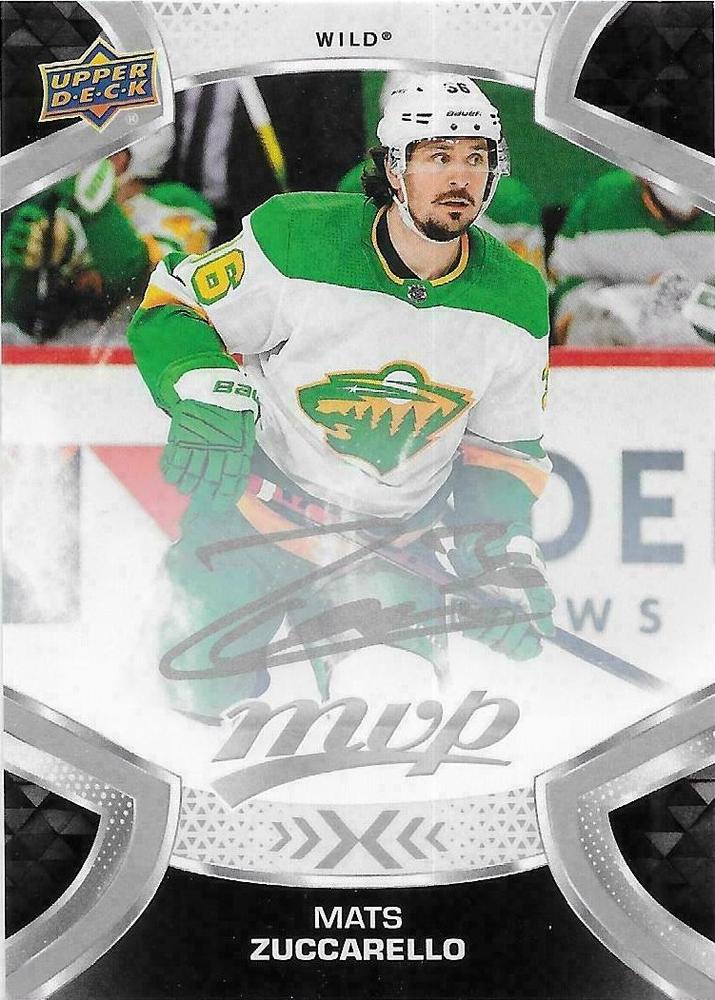 Mats Zuccarello #36 Minnesota Wild | 2021-22 Upper Deck MVP Silver Script