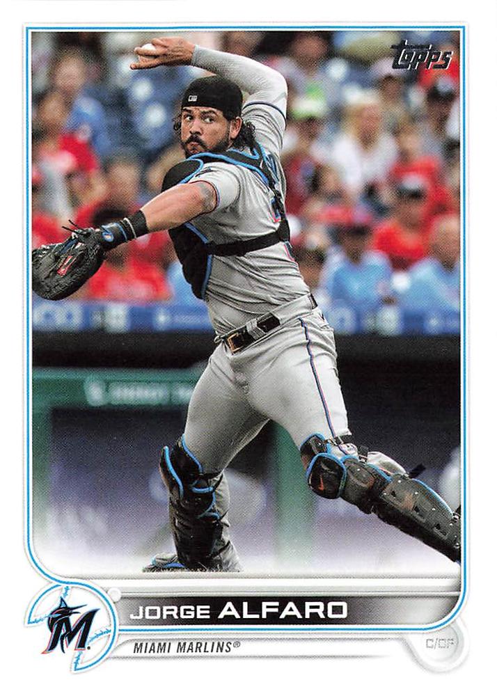 Jorge Alfaro #36 Miami Marlins | 2022 Topps