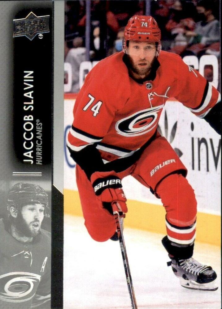 Jaccob Slavin #36 Carolina Hurricanes | 2021-22 Upper Deck