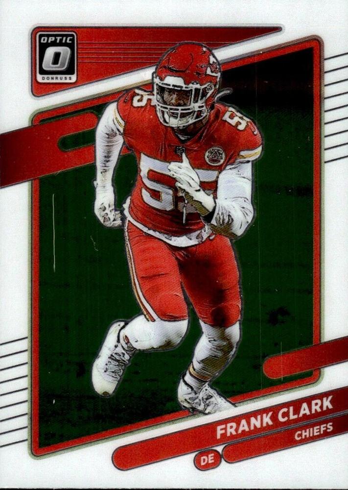 Frank Clark #36 Kansas City Chiefs | 2021 Donruss Optic | NFL Football