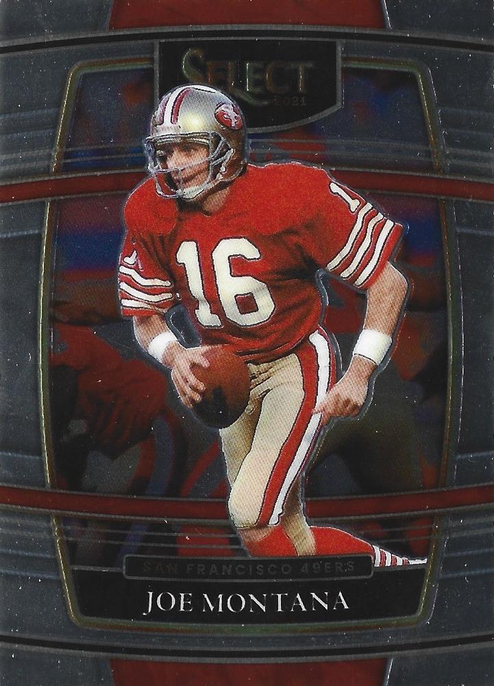 Joe Montana #36 San Francisco 49ers | 2021 Panini Select |  | NFL Football