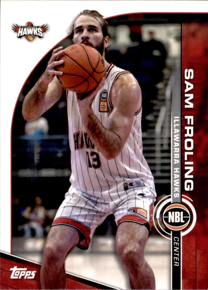 Sam Froling #36 Illawarra Hawks | 2023-24 Topps NBL