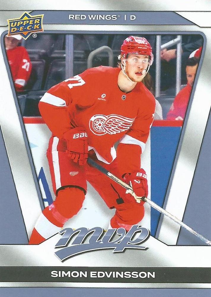 Simon Edvinsson #36 Detroit Red Wings | 2025-26 Upper Deck MVP