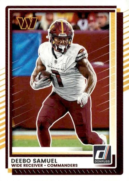 Deebo Samuel #36 Washington Commanders | 2025 Donruss | NFL Football