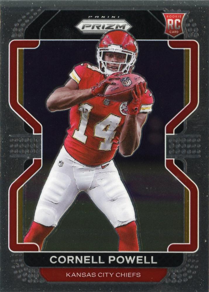 Cornell Powell #370 Kansas City Chiefs | 2021 Panini Prizm | NFL Football