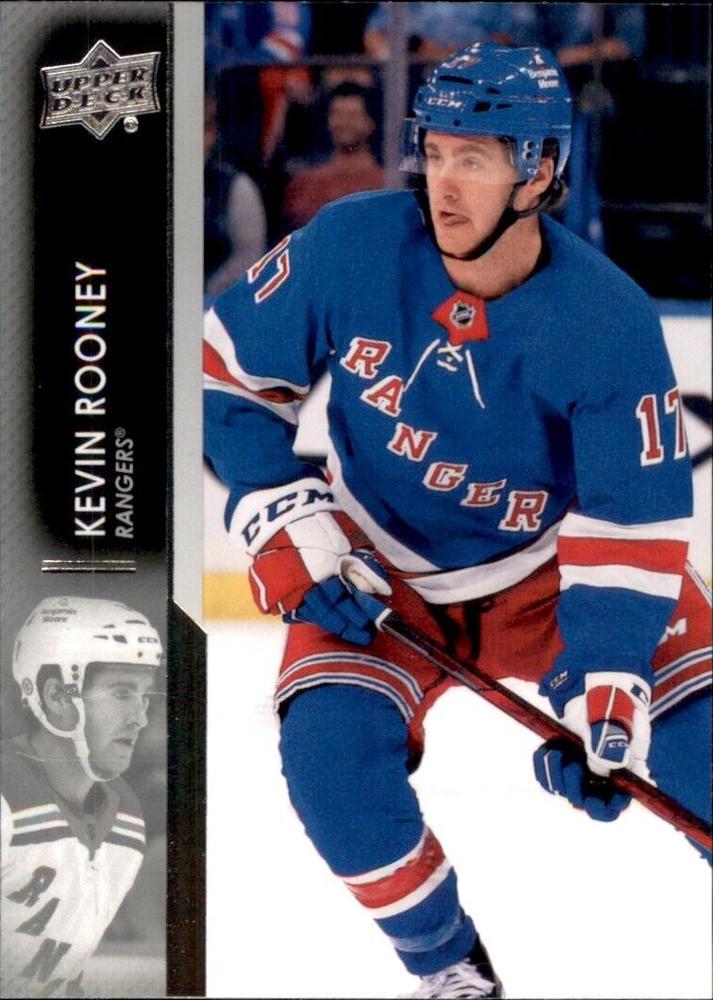 Kevin Rooney #370 New York Rangers | 2021-22 Upper Deck