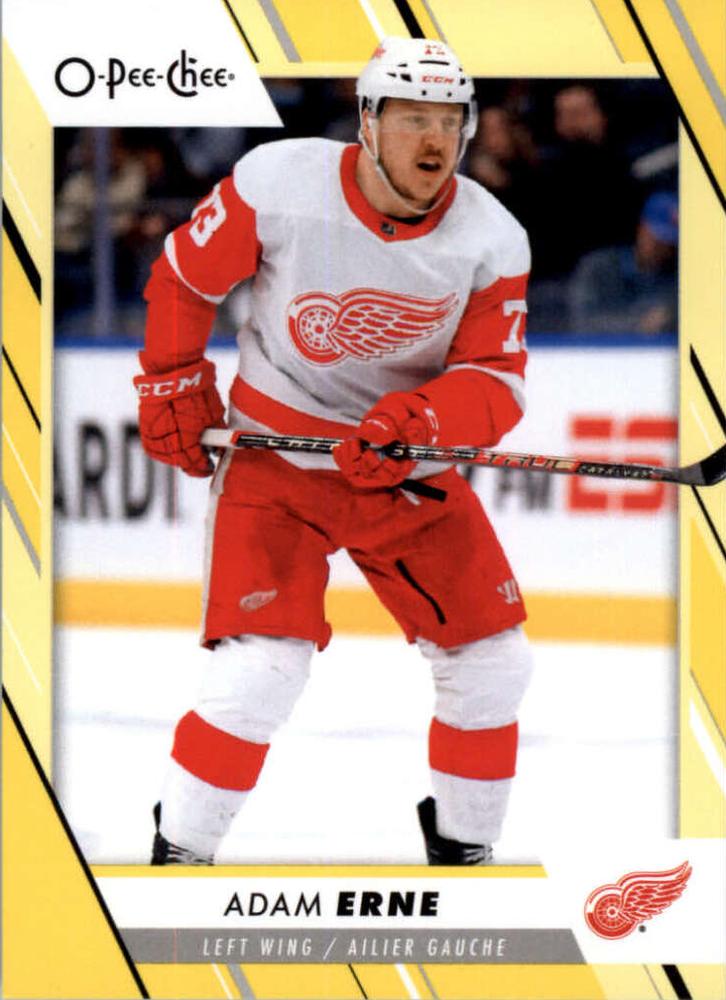 Adam Erne #370 Detroit Red Wings | 2023-24 O-Pee-Chee Yellow Border
