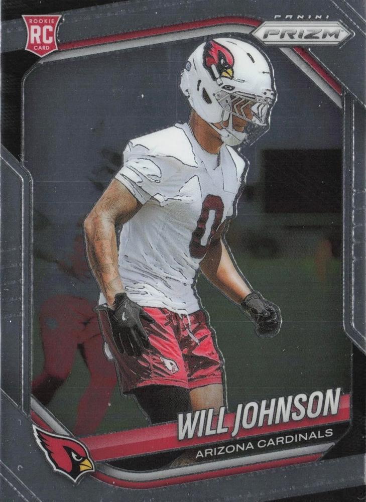 Will Johnson #370 Arizona Cardinals | 2025 Panini Prizm | NFL Football