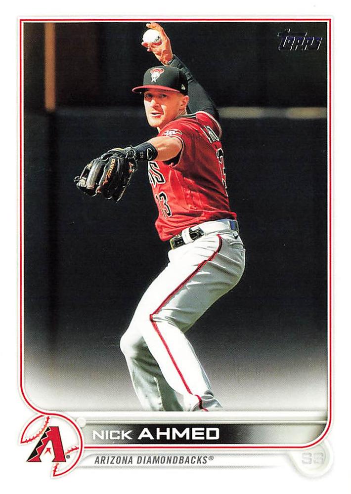 Nick Ahmed #371 Arizona Diamondbacks | 2022 Topps