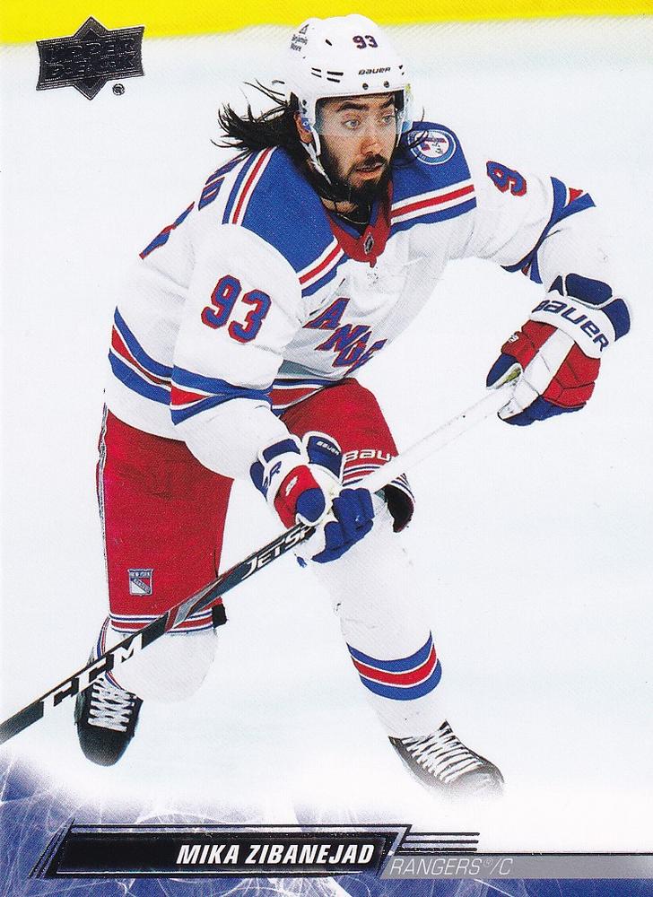 Mika Zibanejad #371 New York Rangers | 2022-23 Upper Deck