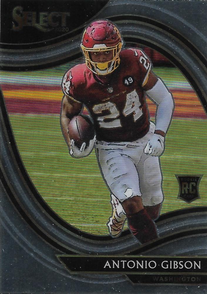 Antonio Gibson #372 Washington Football Team | 2020 Panini Select |  | NFL Football