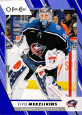 Elvis Merzlikins #372 Columbus Blue Jackets | 2023-24 O-Pee-Chee Blue Border