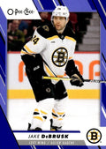 Jake DeBrusk #373 Boston Bruins | 2023-24 O-Pee-Chee Blue Border