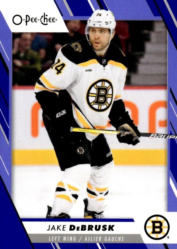 Jake DeBrusk #373 Boston Bruins | 2023-24 O-Pee-Chee Blue Border