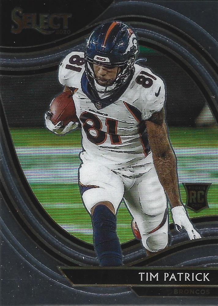 Tim Patrick #375 Denver Broncos | 2020 Panini Select |  | NFL Football