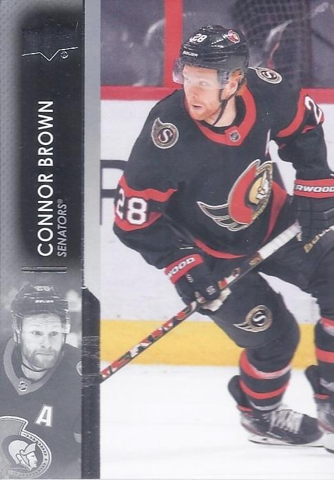 Connor Brown #375 Ottawa Senators | 2021-22 Upper Deck