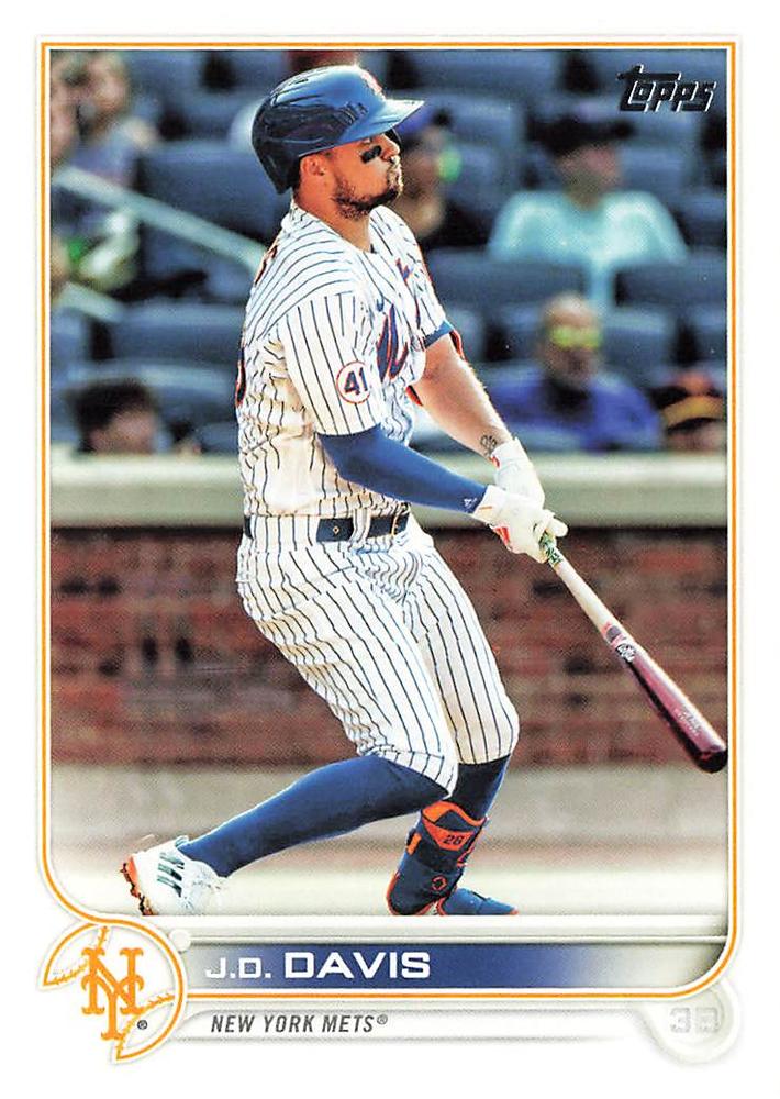 J.D. Davis #375 New York Mets | 2022 Topps