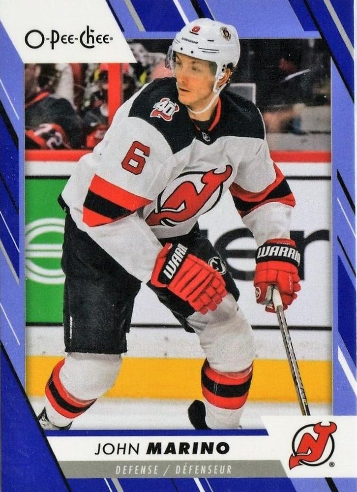 John Marino #375 New Jersey Devils | 2023-24 O-Pee-Chee Blue Border