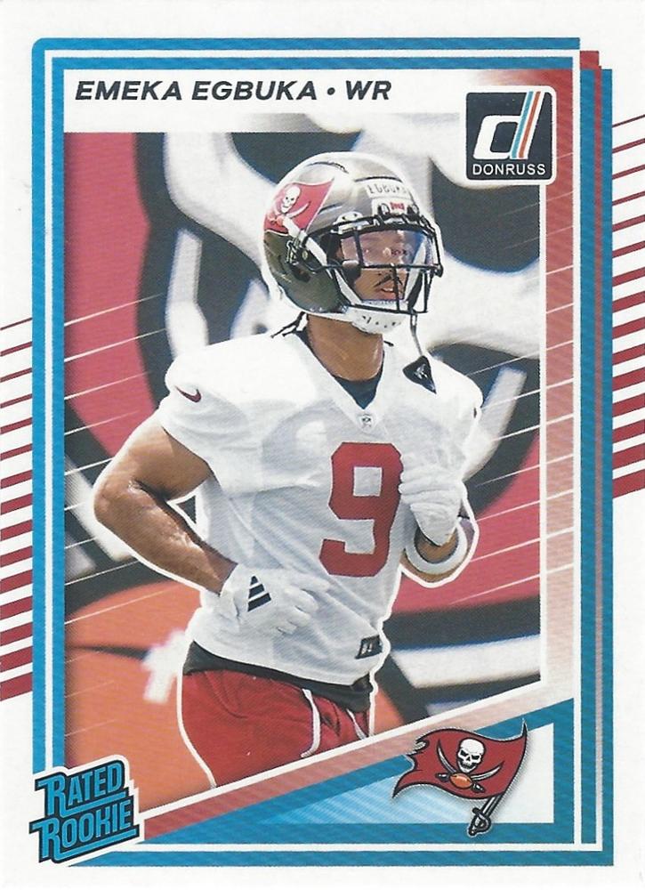 Emeka Egbuka #375 Tampa Bay Buccaneers | 2025 Donruss | NFL Football