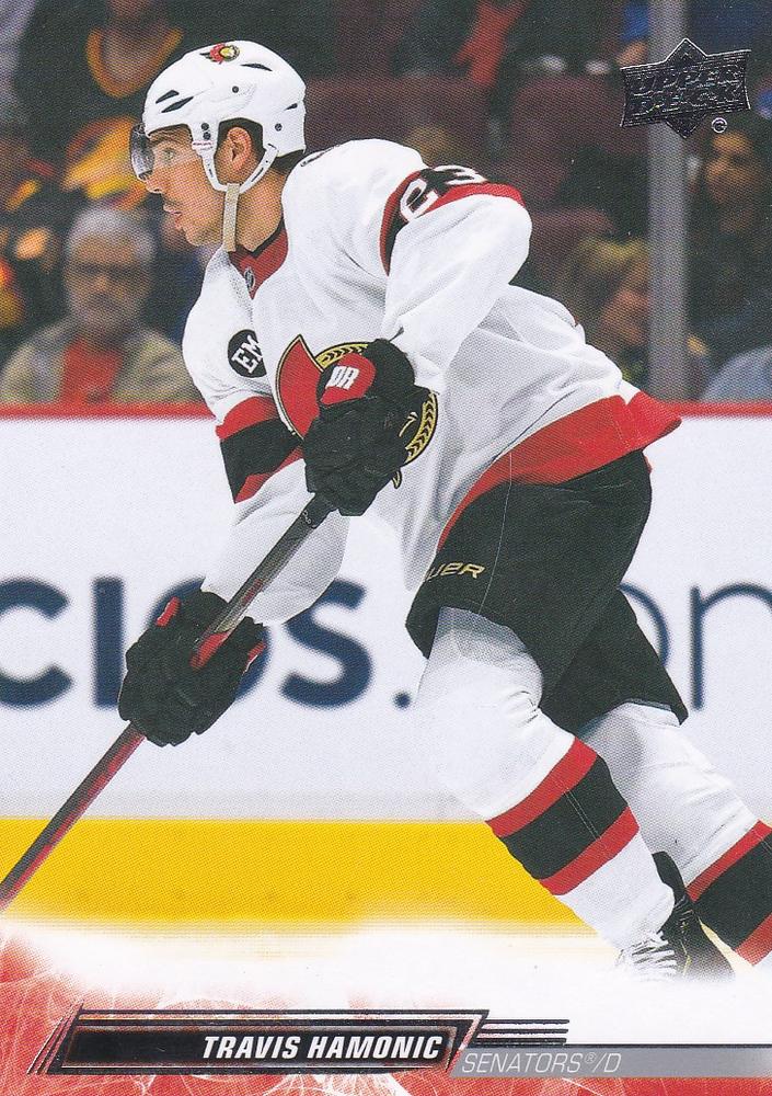 Travis Hamonic #376 Ottawa Senators | 2022-23 Upper Deck
