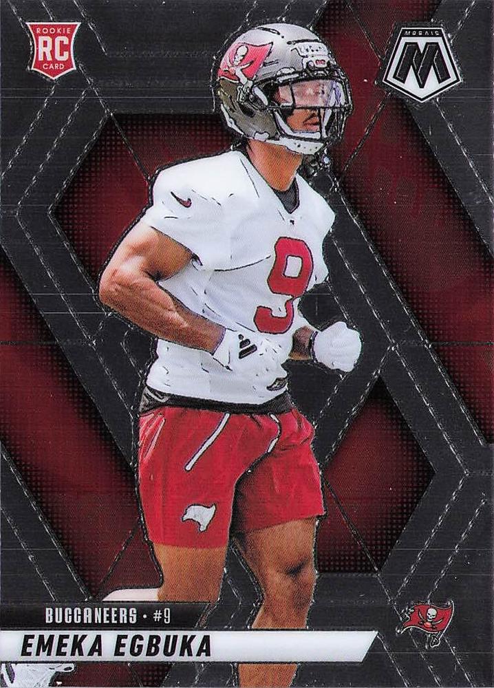 Emeka Egbuka #376 Tampa Bay Buccaneers | 2025 Panini Mosaic | NFL Football