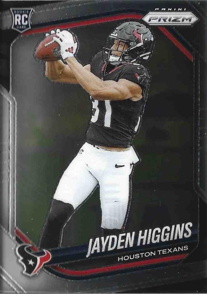 Jayden Higgins #376 Houston Texans | 2025 Panini Prizm | NFL Football