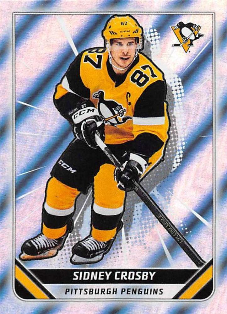 Sidney Crosby FOIL #377 | 2019-20 Topps NHL Sticker Collection