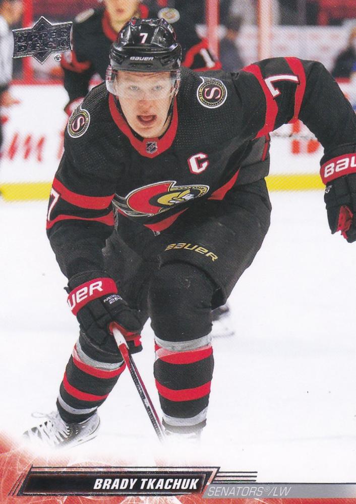 Brady Tkachuk #377 Ottawa Senators | 2022-23 Upper Deck
