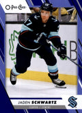 Jaden Schwartz #377 Seattle Kraken | 2023-24 O-Pee-Chee Blue Border